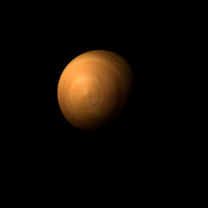 The artist's impression of Kepler-109 Ab artist's rendition