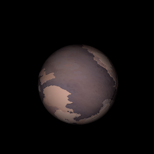 The artist's impression of Kepler-109 b artist's rendition
