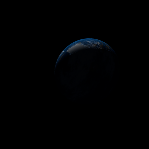 The artist's impression of Kepler-1123 b artist's rendition