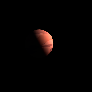 The artist's impression of Kepler-1125 b artist's rendition
