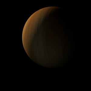 The artist's impression of Kepler-113 c artist's rendition