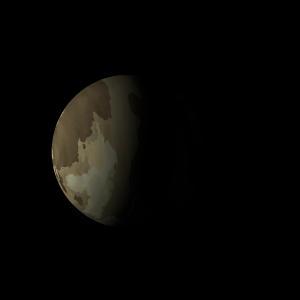 The artist's impression of Kepler-1149 b artist's rendition