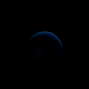 The artist's impression of Kepler-1163 b artist's rendition