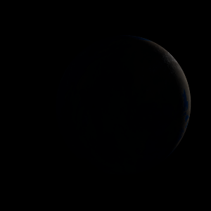 The artist's impression of Kepler-1164 b artist's rendition