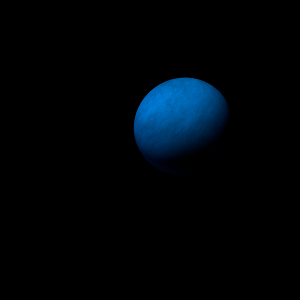 The artist's impression of Kepler-116 c artist's rendition