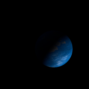 The artist's impression of Kepler-118 b artist's rendition