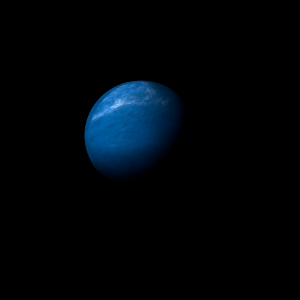 The artist's impression of Kepler-1192 b artist's rendition