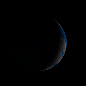 The artist's impression of Kepler-1193 b artist's rendition