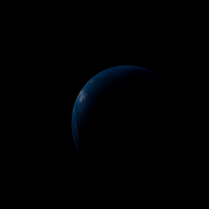 The artist's impression of Kepler-1197 b artist's rendition