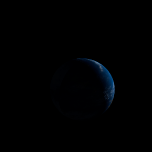 The artist's impression of Kepler-1198 b artist's rendition