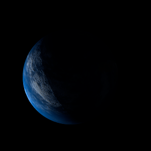 The artist's impression of Kepler-1199 Ab artist's rendition