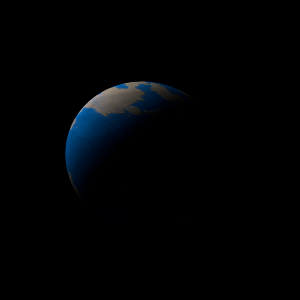 The artist's impression of Kepler-120 c artist's rendition