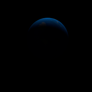 The artist's impression of Kepler-1217 b artist's rendition