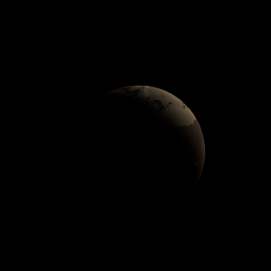 The artist's impression of Kepler-122 d artist's rendition