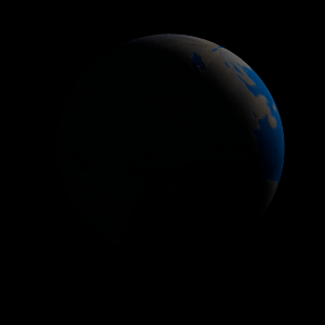 The artist's impression of Kepler-1237 b artist's rendition