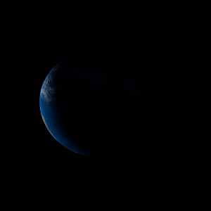 The artist's impression of Kepler-1245 c artist's rendition