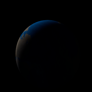 The artist's impression of Kepler-1255 b artist's rendition
