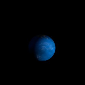 The artist's impression of Kepler-1269 b artist's rendition