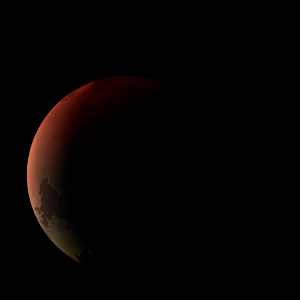 The artist's impression of Kepler-130 d artist's rendition