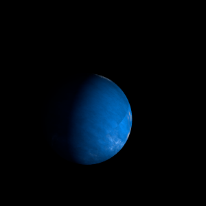 The artist's impression of Kepler-1315 Ab artist's rendition