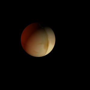 The artist's impression of Kepler-1319 b artist's rendition