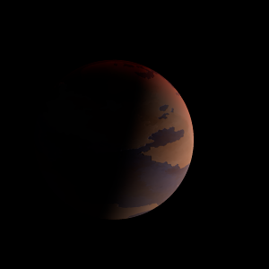 The artist's impression of Kepler-132 Ae artist's rendition