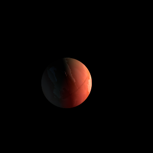 The artist's impression of Kepler-1331 b artist's rendition