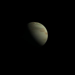 The artist's impression of Kepler-1333 Ab artist's rendition