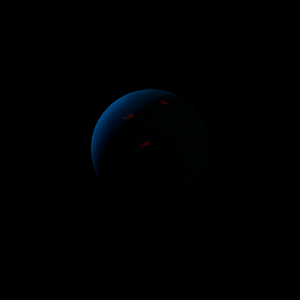 The artist's impression of Kepler-1349 b artist's rendition