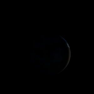 The artist's impression of Kepler-136 Ab artist's rendition