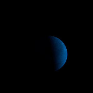 The artist's impression of Kepler-1372 b artist's rendition
