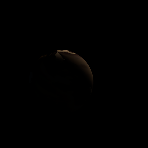 The artist's impression of Kepler-1378 b artist's rendition