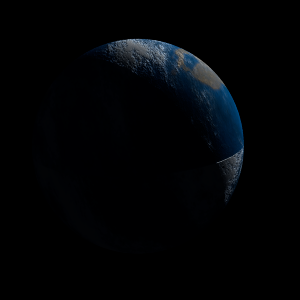 The artist's impression of Kepler-140 Ab artist's rendition