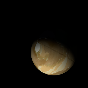 The artist's impression of Kepler-1410 Ab artist's rendition