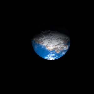 The artist's impression of Kepler-1426 Ab artist's rendition