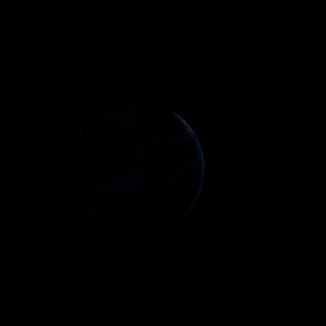 The artist's impression of Kepler-1427 b artist's rendition