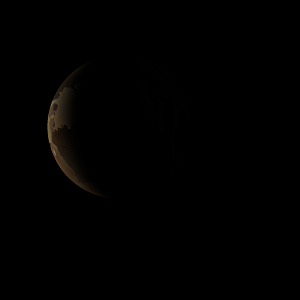The artist's impression of Kepler-1434 b artist's rendition