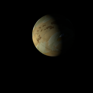 The artist's impression of Kepler-1438 Ab artist's rendition