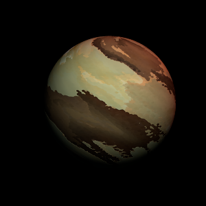 The artist's impression of Kepler-1441 b artist's rendition