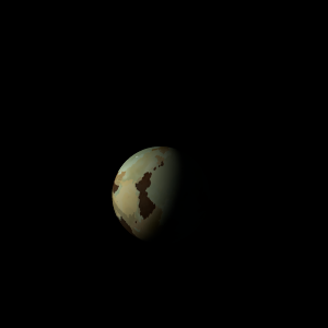 The artist's impression of Kepler-1451 b artist's rendition
