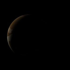 The artist's impression of Kepler-1457 b artist's rendition
