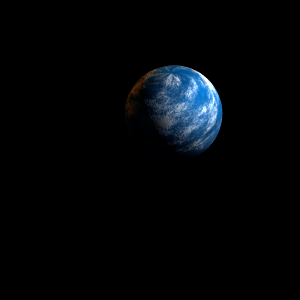 The artist's impression of Kepler-146 b artist's rendition