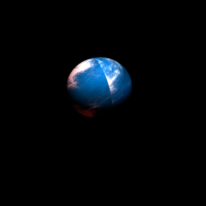 The artist's impression of Kepler-147 b artist's rendition