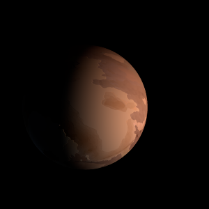 The artist's impression of Kepler-1494 b artist's rendition