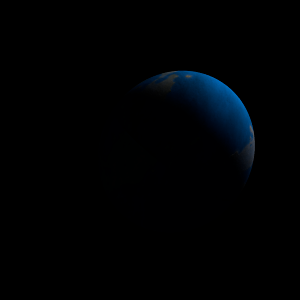The artist's impression of Kepler-1499 b artist's rendition