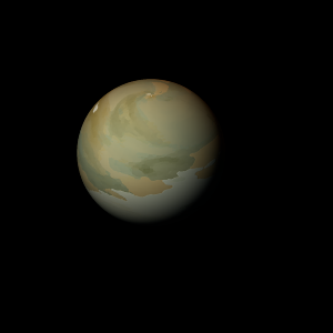 The artist's impression of Kepler-149 Ac artist's rendition