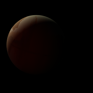 The artist's impression of Kepler-149 b artist's rendition
