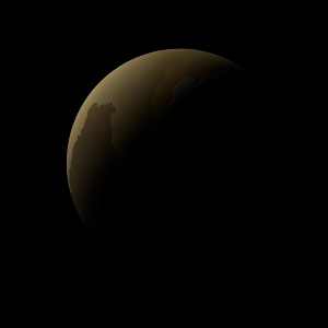 The artist's impression of Kepler-1503 b artist's rendition