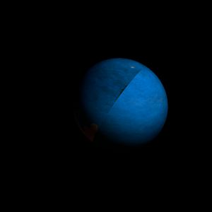 The artist's impression of Kepler-1507 b artist's rendition