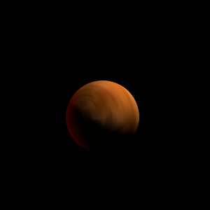 The artist's impression of Kepler-150 f artist's rendition